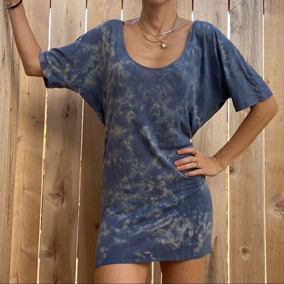 Armani exchange mini tie dye dress in small - Picture 1 of 5